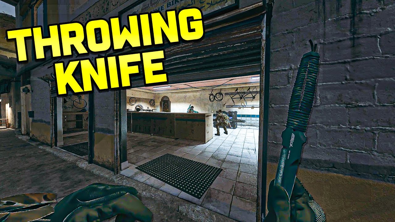 Last Player Standing... Nothing but a Throwing Knife background