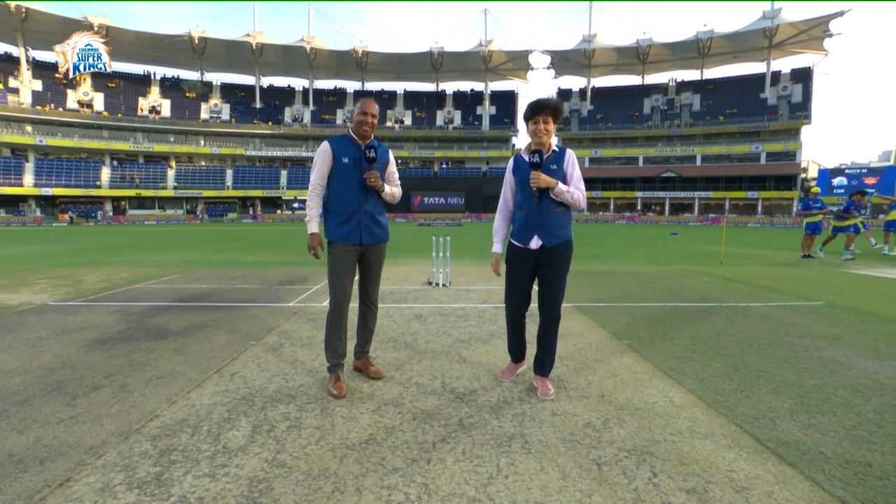 M46: CSK vs SRH – Pitch Report background