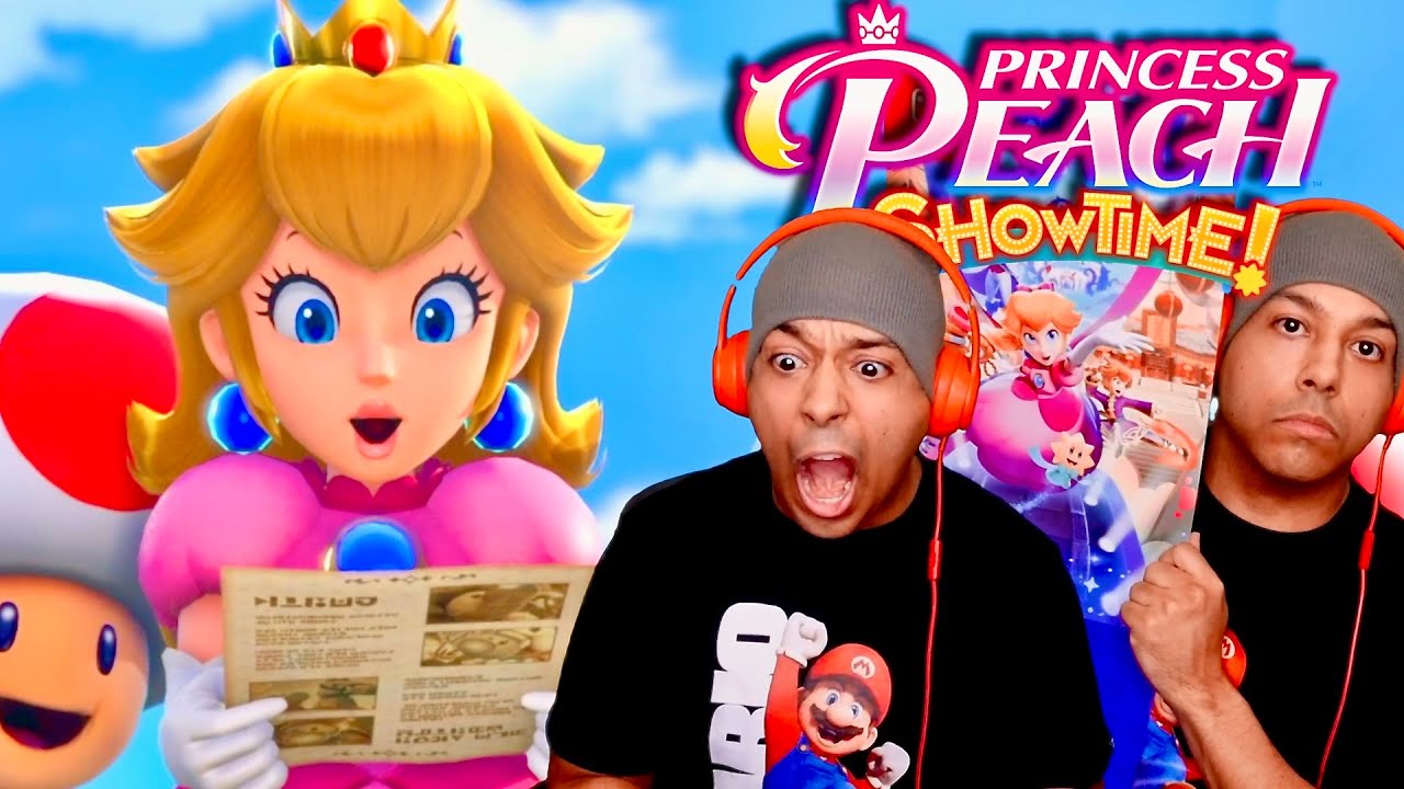 I AIN'T KNOW PRINCESS PEACH WAS GONNA DROP IT LIKE THIS!! background
