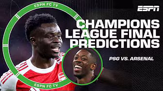 UCL FINAL PREDICTIONS ЁЯСА Jurgen Klinsmann says Arsenal have to take risks against PSG ЁЯСА | ESPN FC