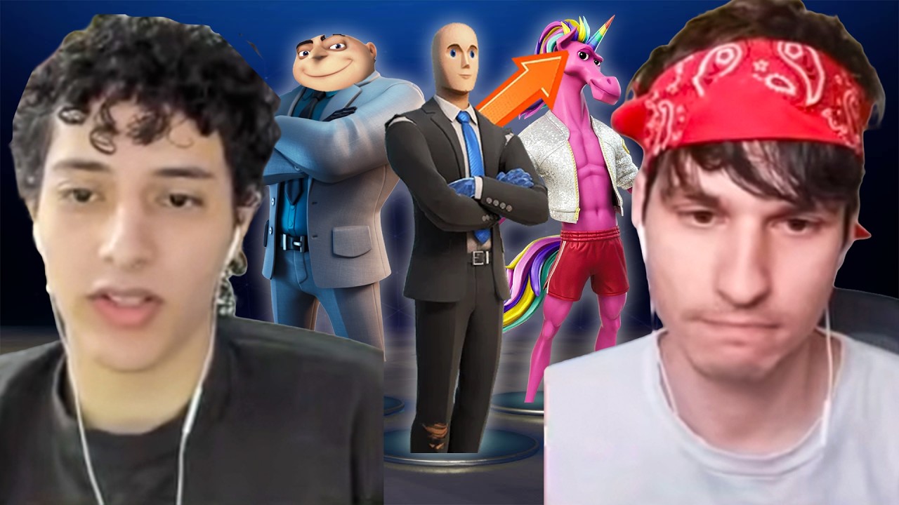 If Men Played fortnite background