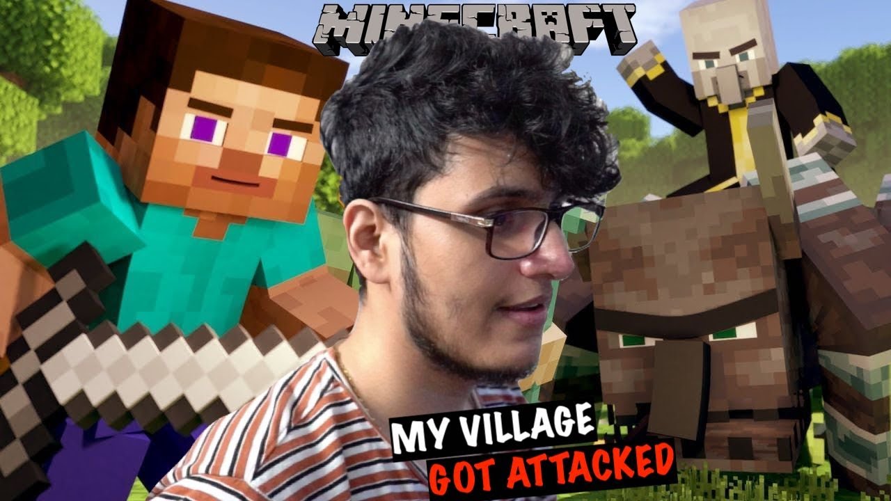 My Village Got Attacked in Minecraft (#9) background