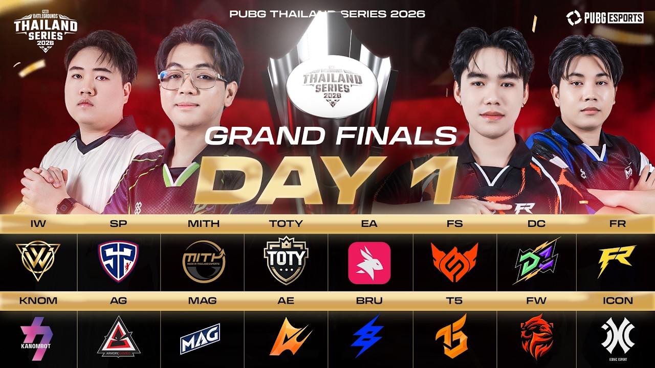 🔴Live สด! 𝐏𝐔𝐁𝐆 𝐓𝐇𝐀𝐈𝐋𝐀𝐍𝐃 𝐒𝐄𝐑𝐈𝐄𝐒 𝟐𝟎𝟐𝟔 𝐏𝐡𝐚𝐬𝐞 𝟏 𝐆𝐑𝐀𝐍𝐃 𝐅𝐈𝐍𝐀𝐋𝐒 𝐃𝐚𝐲 𝟏 background