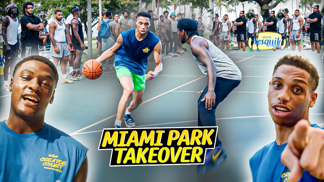 The SHIFTIEST Hooper & The BGU vs The Park In Miami... Ft. Nas, Scar, Duke & More! background
