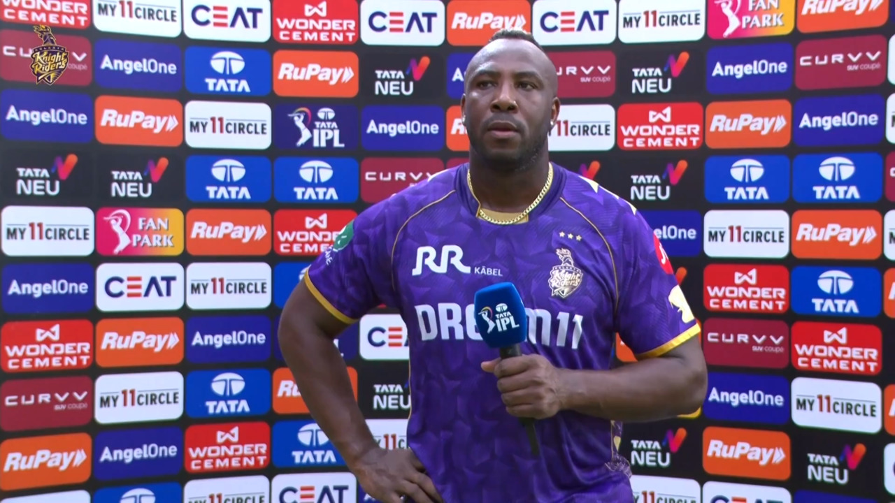 IPL 2025 M53: KKR vs RR - Andre Russell Interview