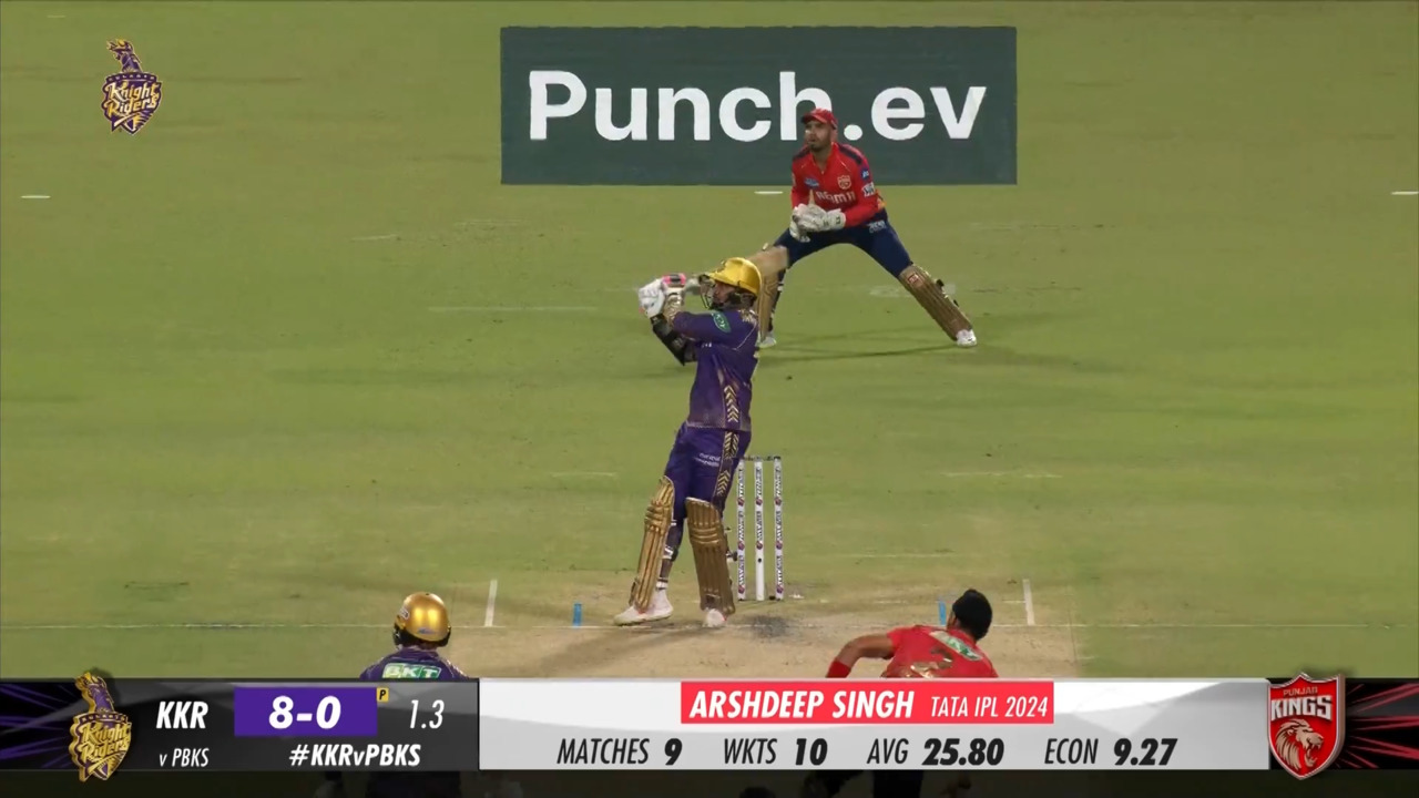 M42: KKR vs PBKS – Sunil Narine Six