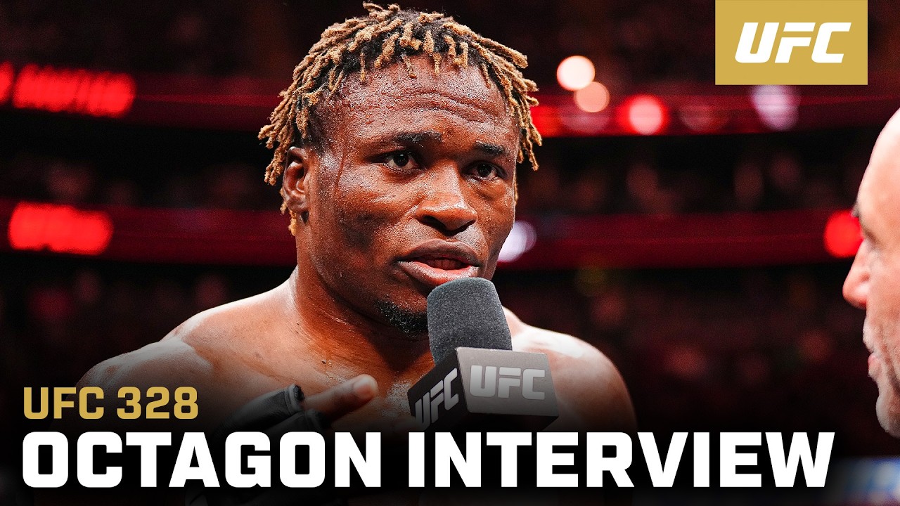 Ateba Gautier Octagon Interview | UFC 328