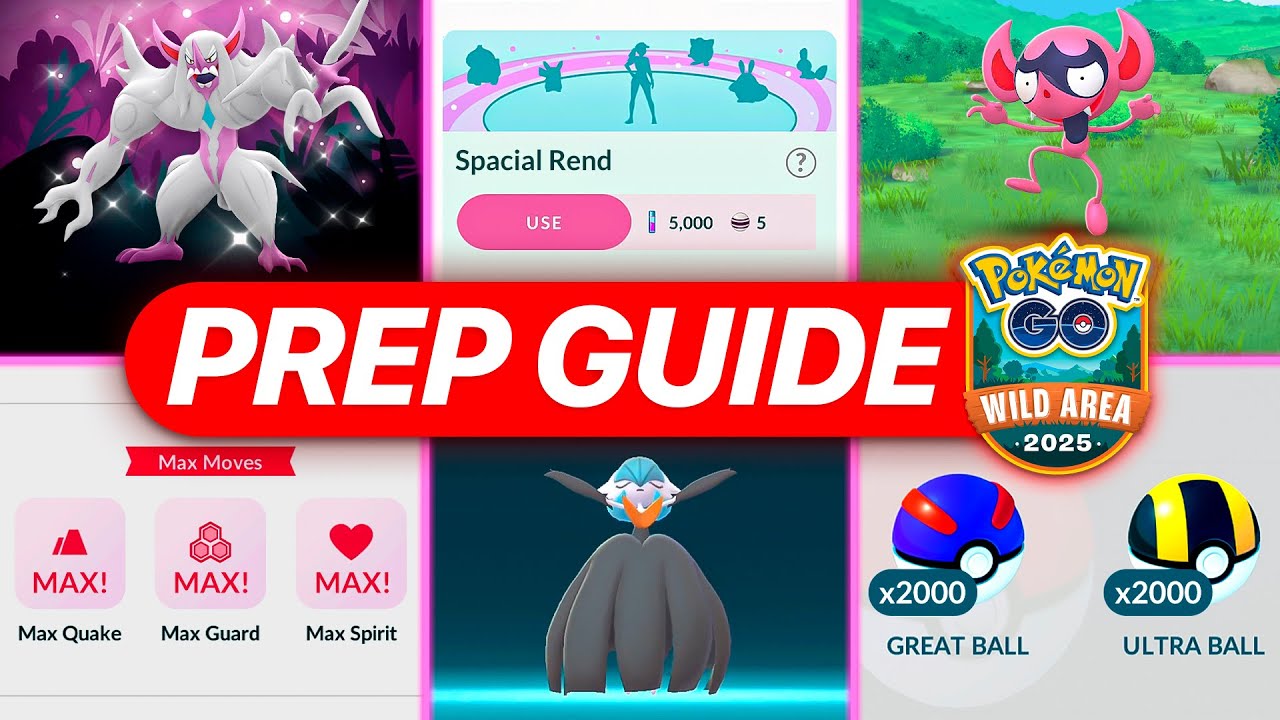 How to BE READY for Wild Area 2025! background