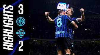 CRAZY COMEBACK: FINAL SECURED ЁЯЦдЁЯТЩ INTER 3-2 COMO | COPPA ITALIA HIGHLIGHTS