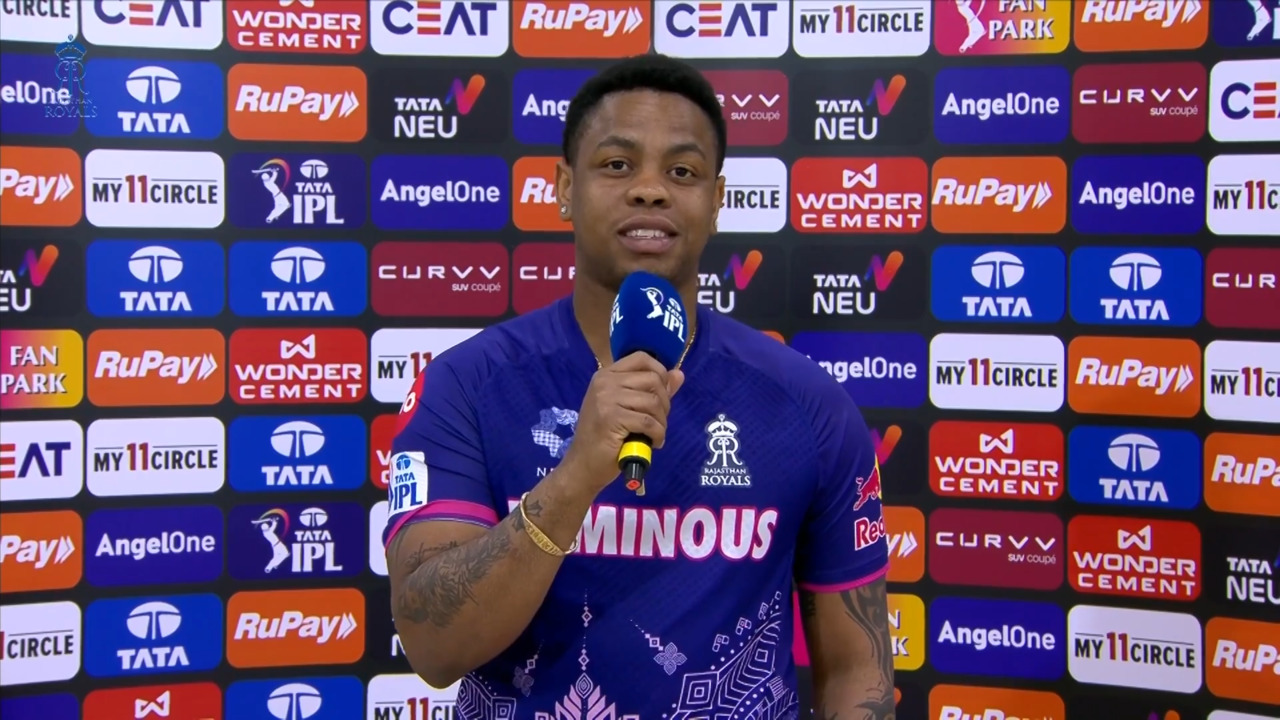 IPL 2025 M06: RR vs KKR - Shimron Hetmyer Interview