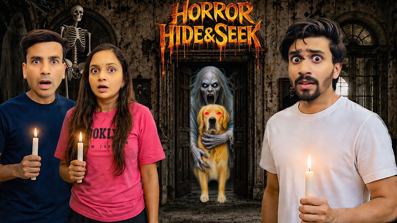 We Played Horror Hide And Seek At 3:00Am | Ghar Me Kon Aa Gaya? | Anant Rastogi