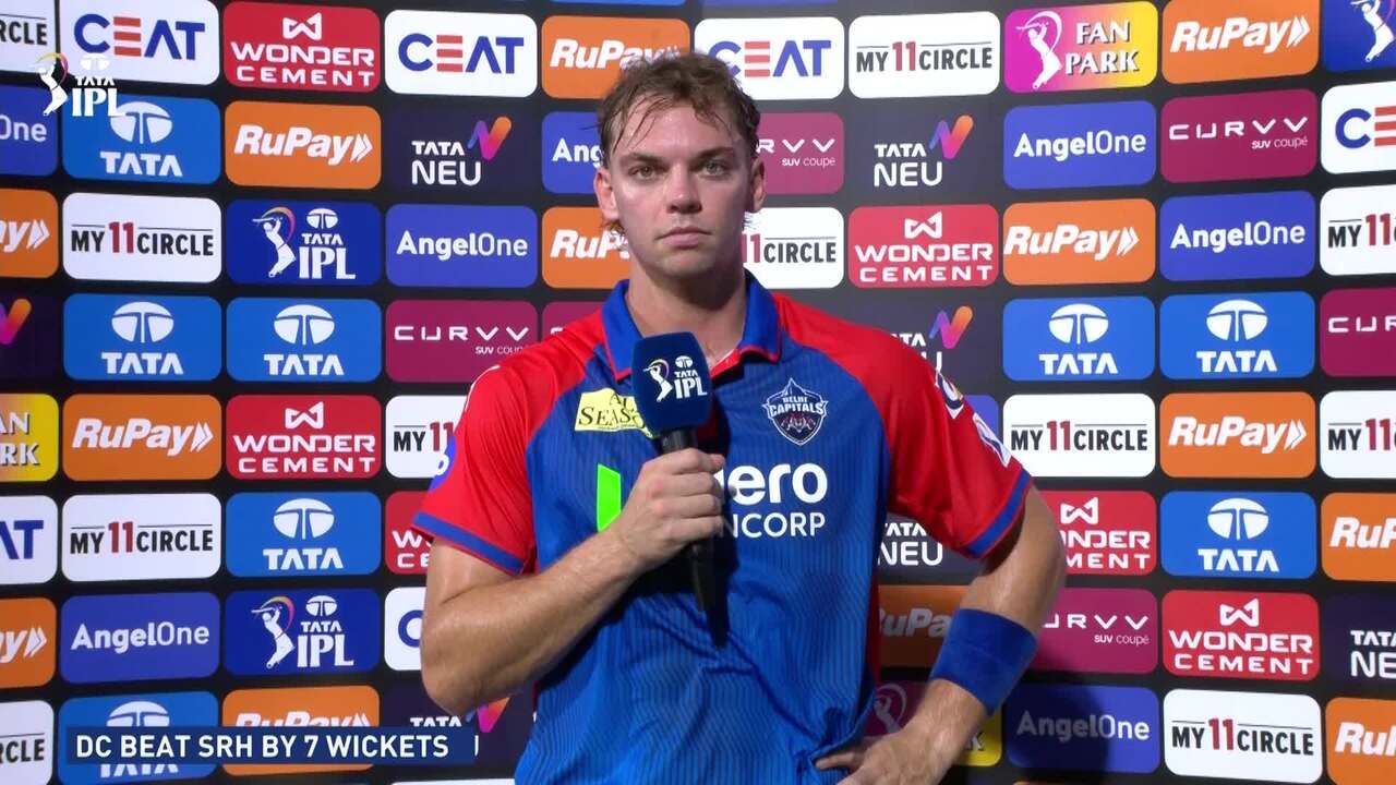 IPL 2025 M10: DC vs SRH - Tristan Stubbs Interview