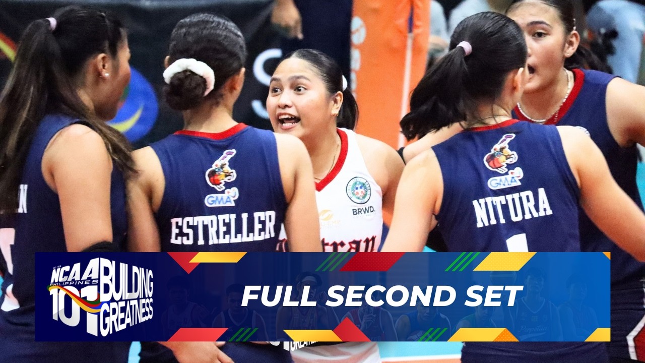 LAST SET - Letran Lady Knights vs San Beda Red Lions | NCAA Season 101