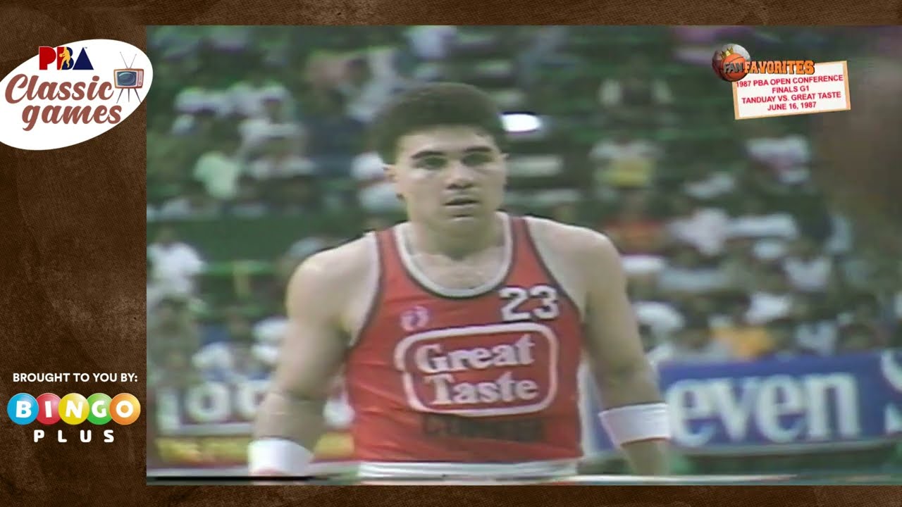 #PBAClassicGames: 1987 Open Conference FINALS - TANDUAY VS. GREAT TASTE June 16, 1987 - 2nd Quarter background