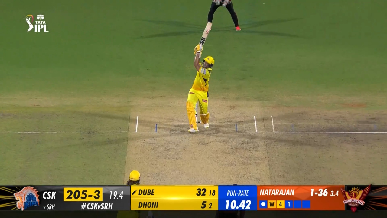 M46: CSK vs SRH – Shivam Dube Six