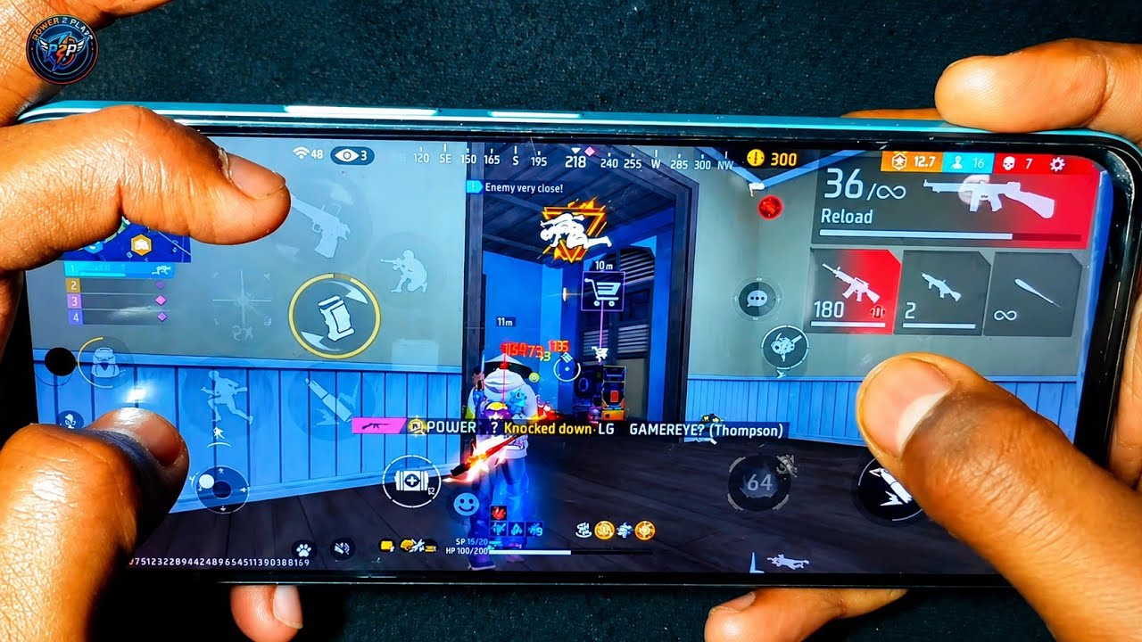 Free Fire handcam gameplay | Mobile gaming highlights #ffhandcam #smartphone #freefiremax background
