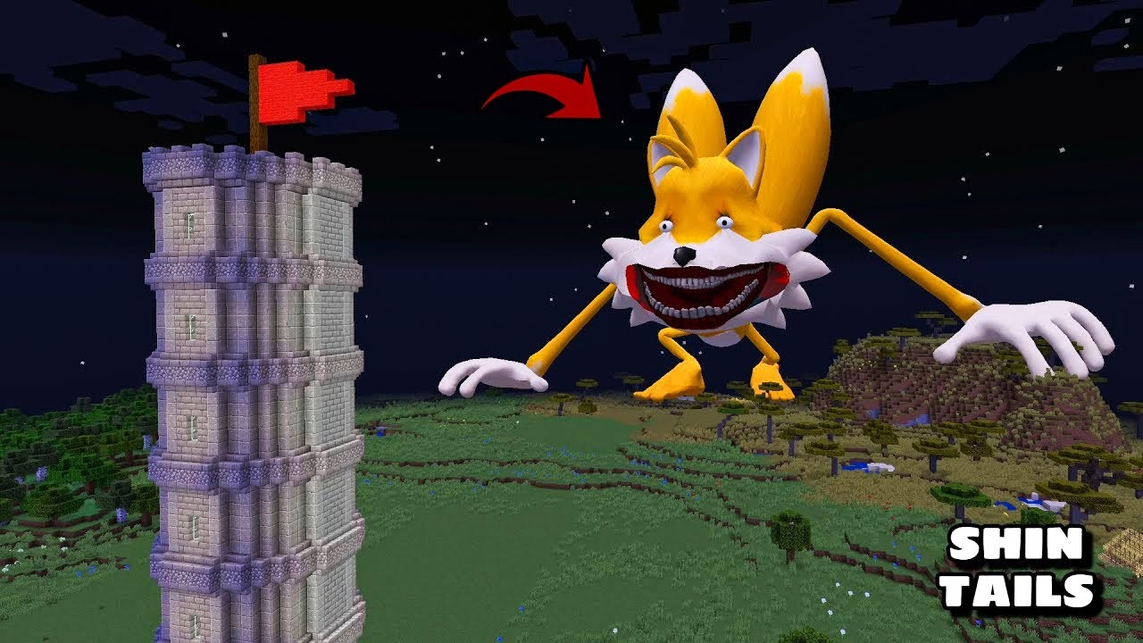 SURVIVING FROM SHIN TAILS ARRIVAL in Minecraft - Minecraft Gameplay ๐จ - Coffin Meme