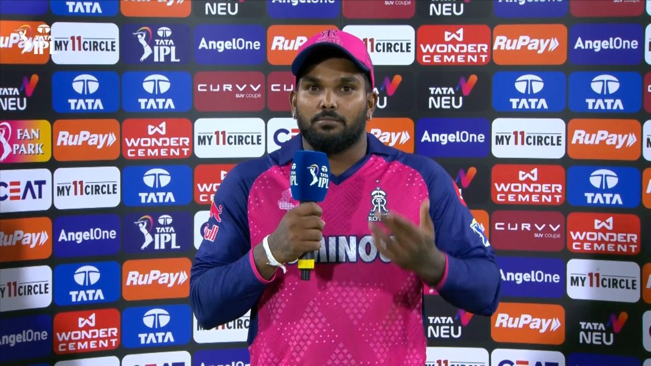 IPL 2025 M11: RR vs CSK - Wanindu Hasaranga Interview background