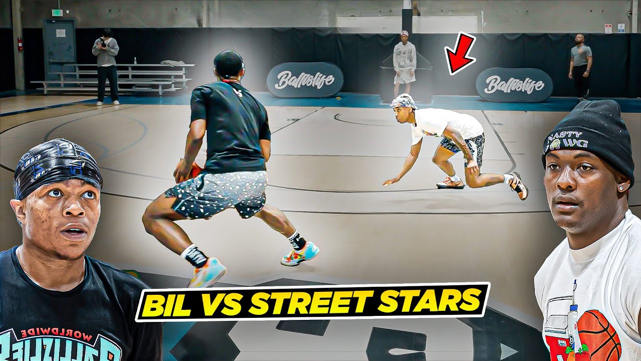 This Ballislife vs Street Starz Match Up For $1500 Was INSANE... | JT vs Nelson background