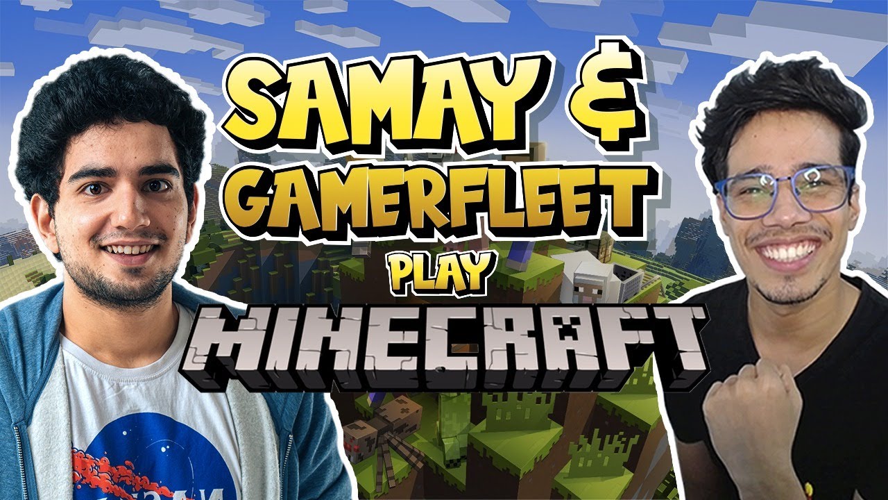 PLAYING MINECRAFT FINALLY!! background