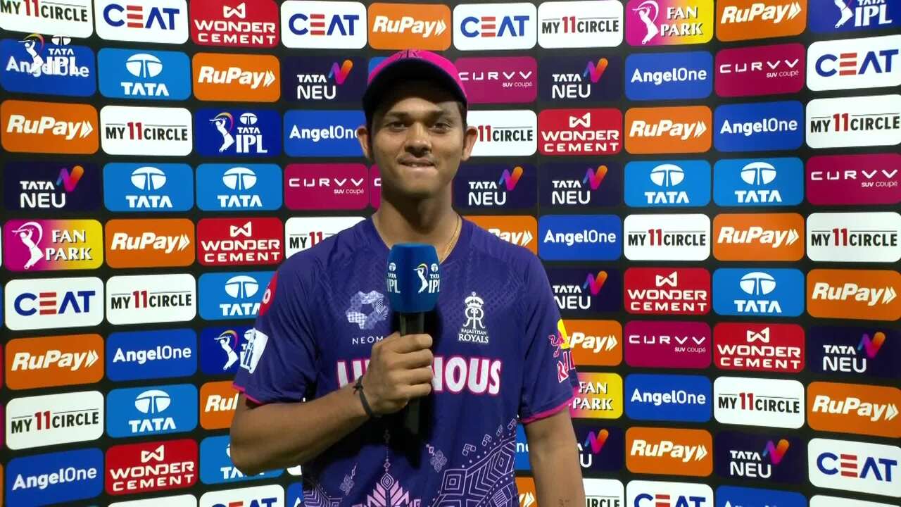 IPL 2025 M62: CSK vs RR - Yashasvi Jaiswal Interview