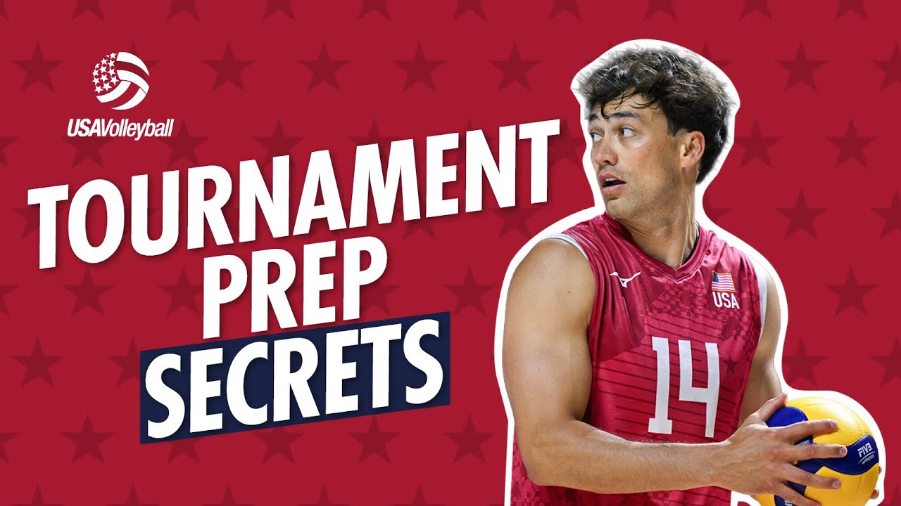 Volleyball Tournament PREP & SAFETY 101 | Keeping Athletes Ready to Compete w/ Dr. Chris Koutures backdrop