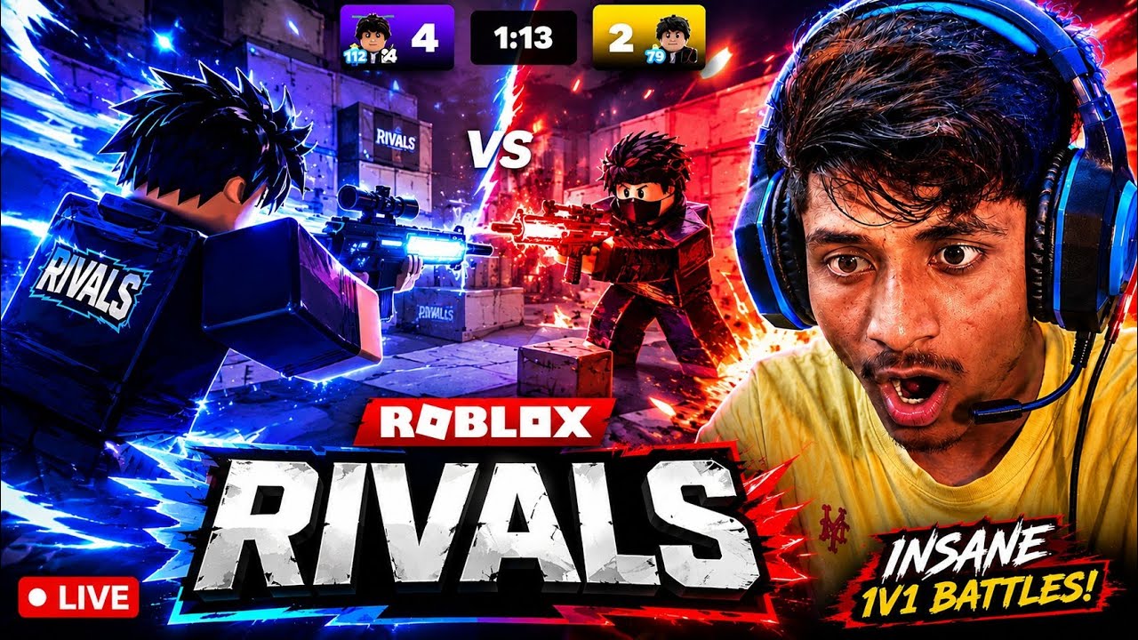 LIVE NOW! Roblox Rivals Pro Gameplay #Roblox #Rivals #RobloxRivals #GamingLive