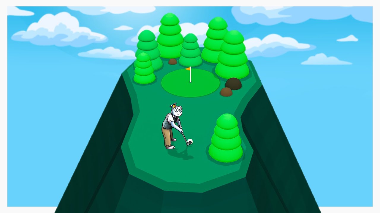 One of the Weirdest Golf Games I've Ever Played background
