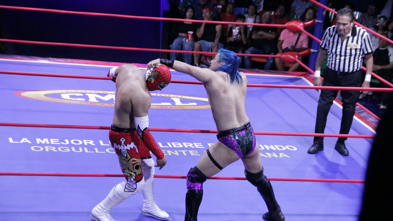 Coliseo CMLL: Valiente Jr. 🆚 Yutani