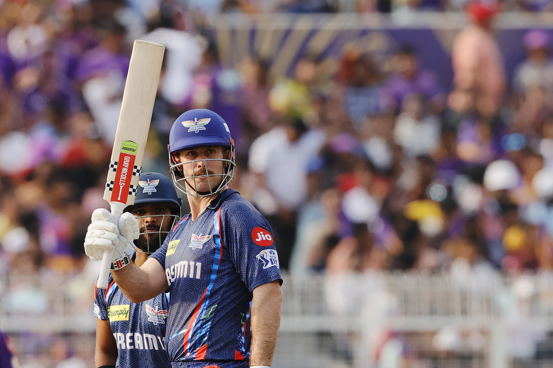 Marsh muscles his way to fantastic 81(48) background