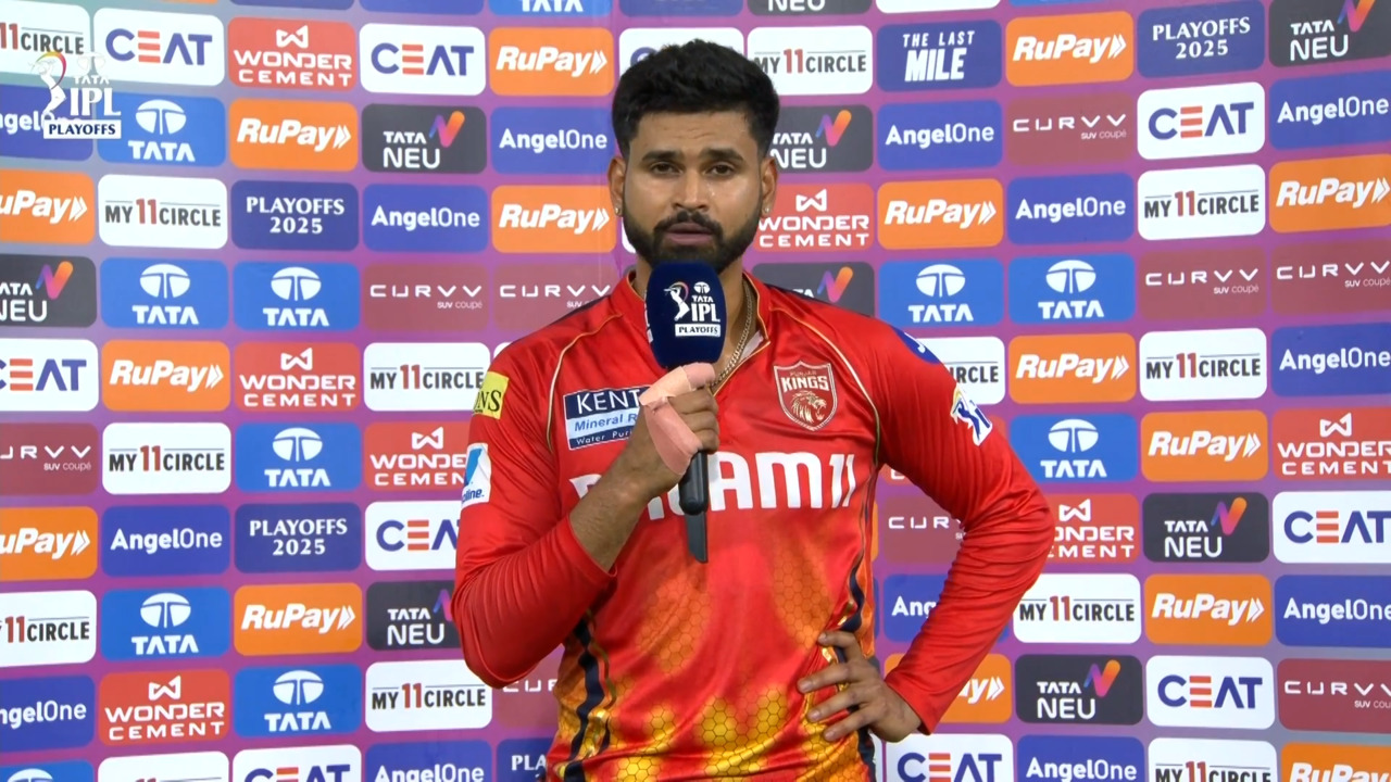 IPL 2025 Q1: PBKS vs RCB - Shreyas Iyer Interview