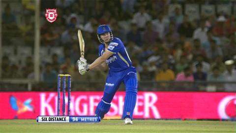 M52: KXIP vs RR – James Faulkner Six background