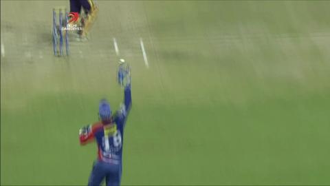 M28: DD vs KKR – Gautam Gambhir Wicket