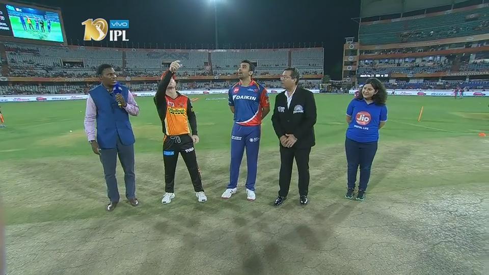 M21: SRH vs DD – Toss