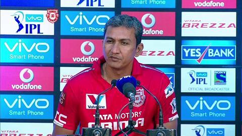 M3: KXIP vs GL – Press Conference – Sanjay Bangar