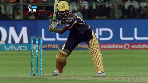 M30: RCB vs KKR – Andre Russell Six