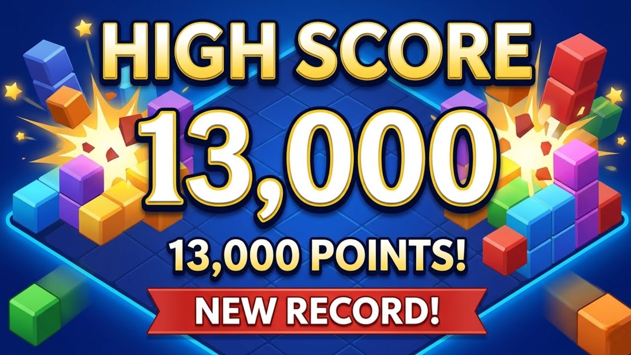 BLOCK BLAST Mania! 🧩 Infinite Score Challenge (Unbelievable Combos!)