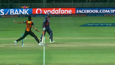 M40: RPS vs SRH – Ravichandran Ashwin Wicket background