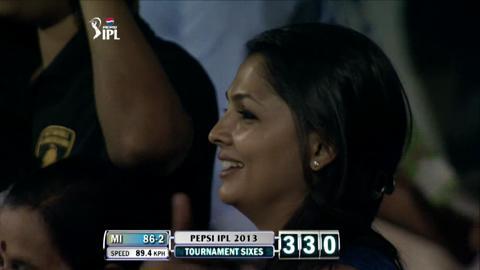 M41: MI vs KXIP – Dwayne Smith Six