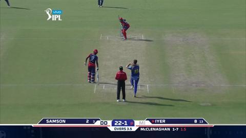M17: DD vs MI – Shreyas Iyer Six