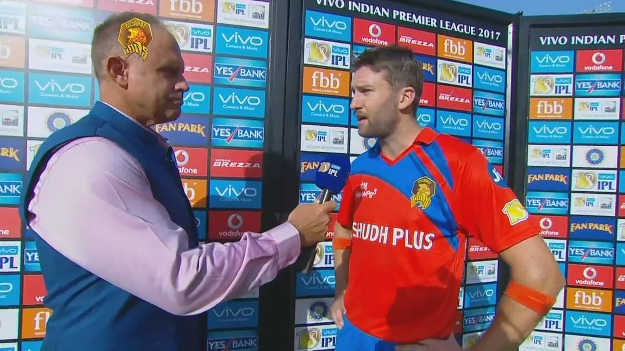 M26: GL vs KXIP – Andrew Tye Interview