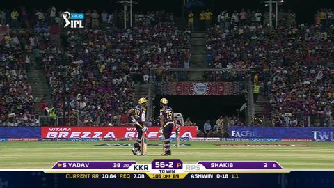 M20: RPS vs KKR – Suryakumar Yadav Six