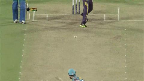 M56: PWI vs KKR – Wayne Parnell Wicket
