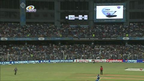 M53: MI vs KKR – Kieron Pollard Wicket