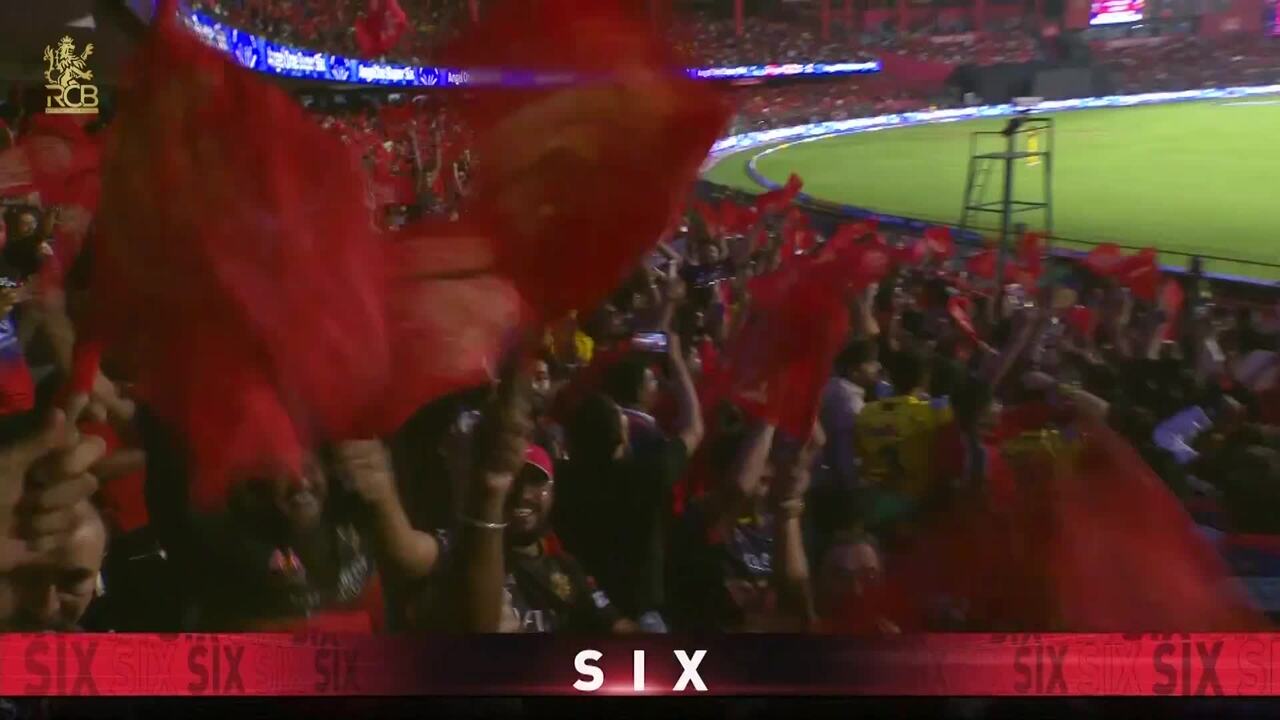 IPL 2026 M11: RCB vs CSK - Rajat Patidar Six