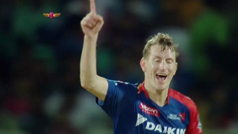M49: RPS vs DD – Usman Khawaja Wicket background
