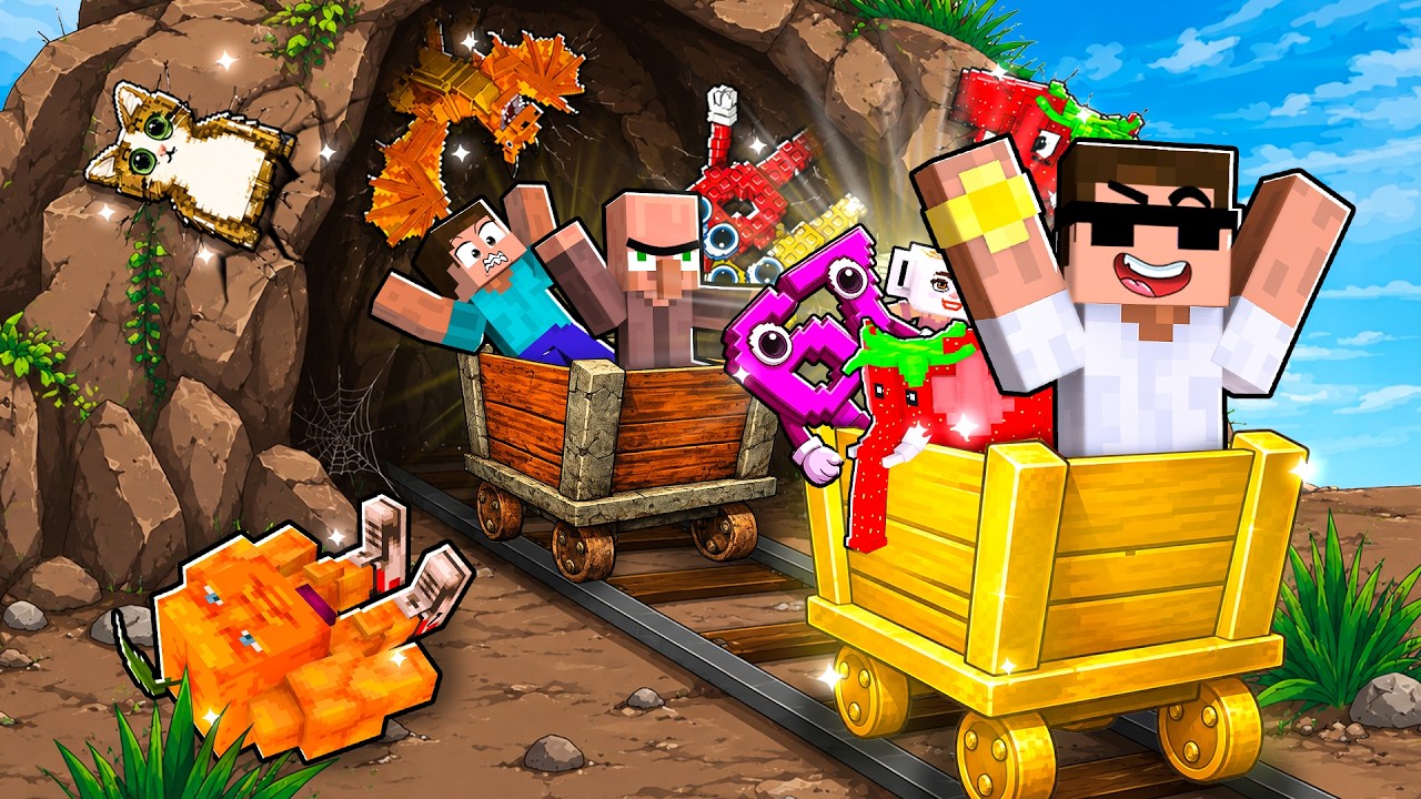 Mining 100 Brainrots From Cave in Roblox..