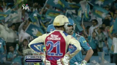 M46: PWI vs RCB – Robin Uthappa Six