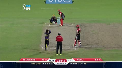 M48: KKR vs RCB – AB de Villiers Six
