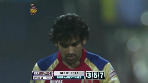 Match 38 KKR vs RCB – Gambhir's 3rd Six